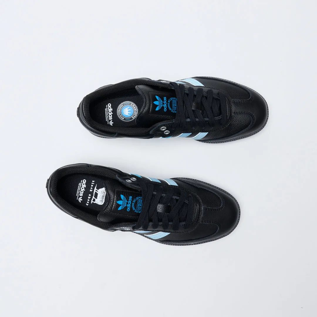 ADIDAS SKATE x Black Sheep - Samba ADV Charlotte FC (Core Black/Footwear White)