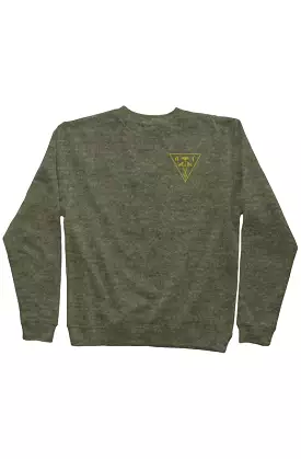 AF TRIANGLE FLOWERS ARMY/GLD