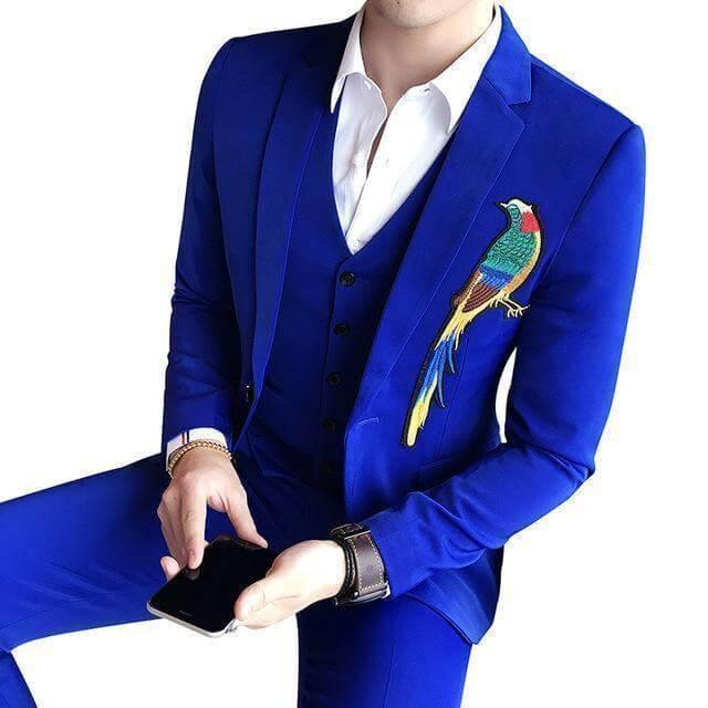 Amazon Parrot Three Piece Suit