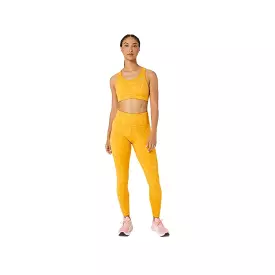 Asics Women's RunKoyo Jacquard  Tight - Tiger Yellow