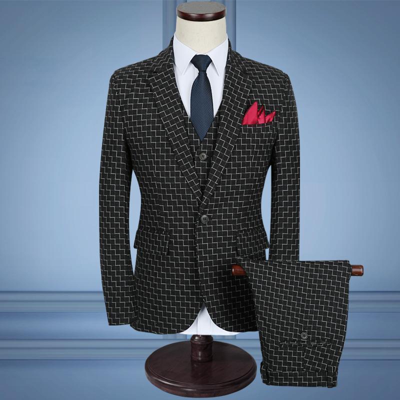 Attenborough Three Piece Slim Fit Suit