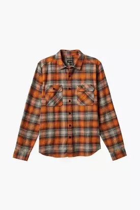 Bowery Lightweight Ultra Soft Flannel - Terracotta/Black