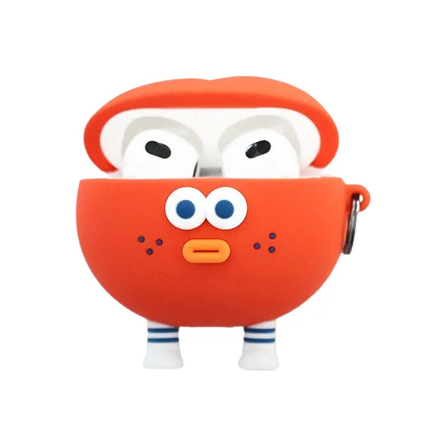 Brunch Brother Cute Fruits Mugs Characters Airpod3 Cases Headset Headphone Accessories Silicone Keyring Accessory Protect Apple 