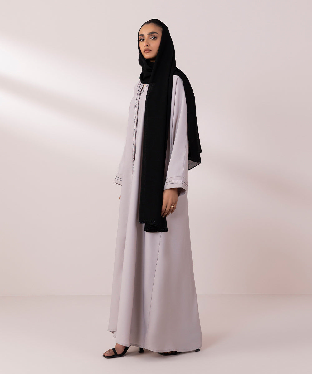 Button Through Abaya