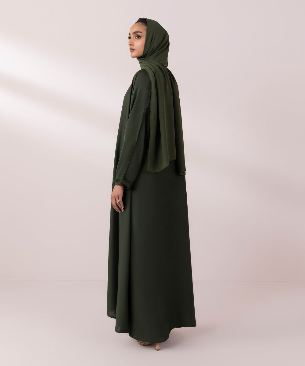 Button Through Abaya