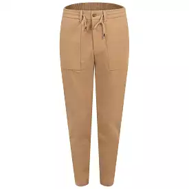 C-Perin-234 Cotton Relaxed Fit Trousers Medium Beige - W23