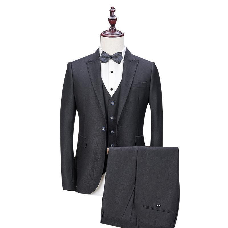 Caine Business Style Three Piece Suit