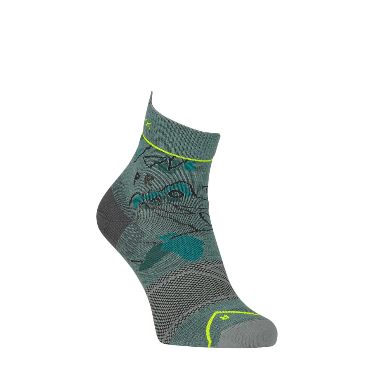 CALZE ALPINE LIGHT QUARTER Unisex Artic Grey