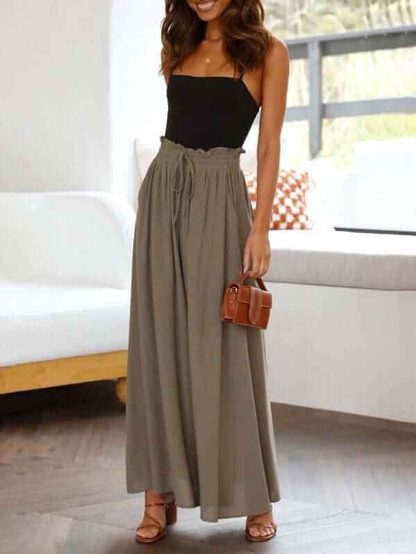 Casual Loose Wide Leg Women Pants