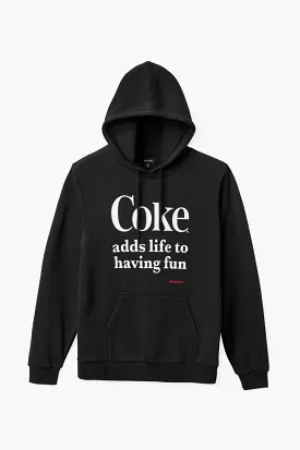 Coca-Cola Having Fun Hood - Black