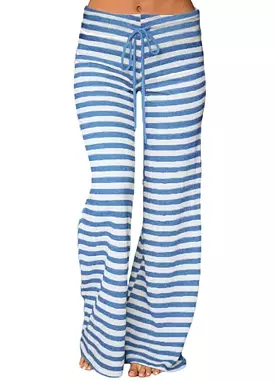 Comfortable Striped Women Pants