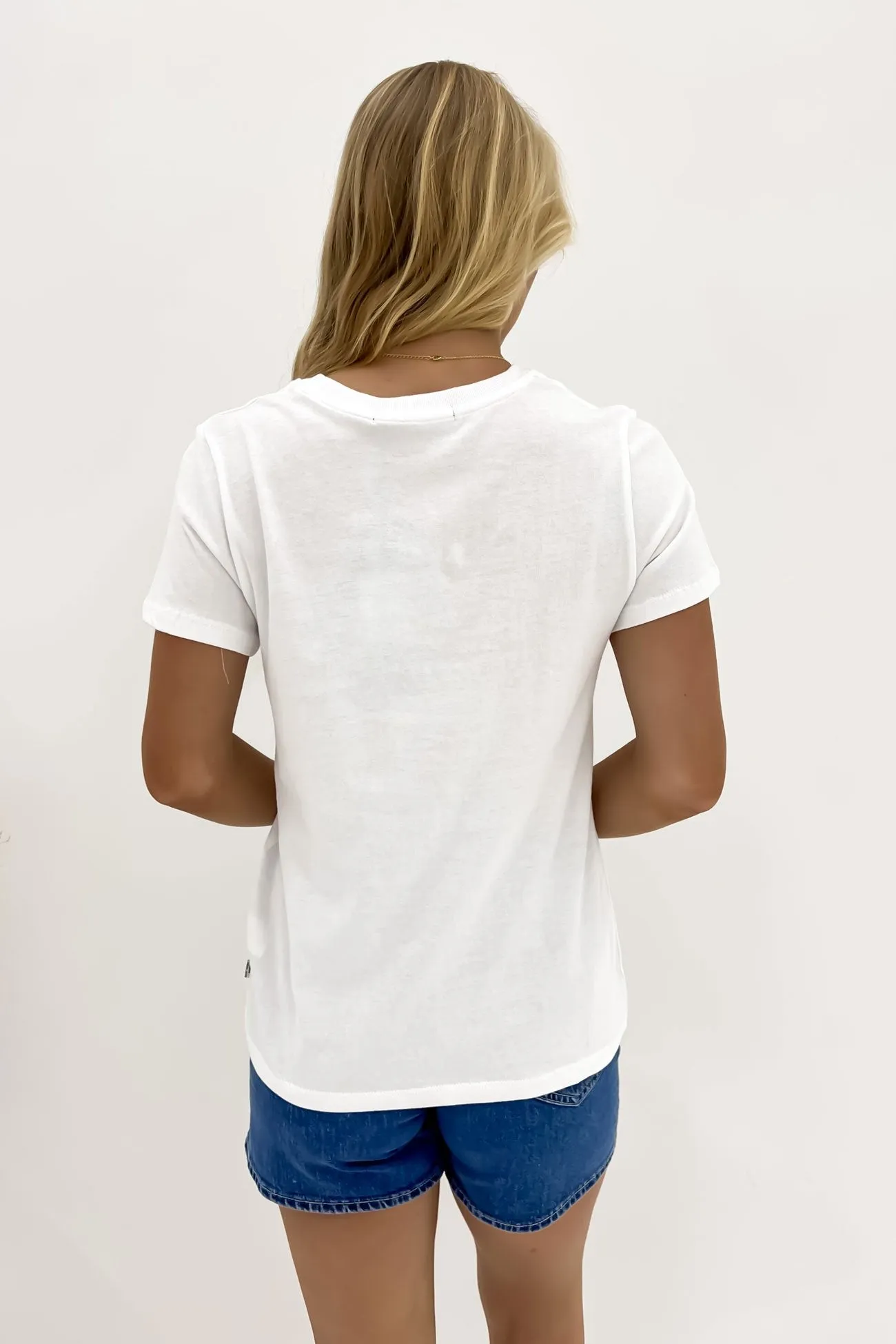 Core Layering Tee White