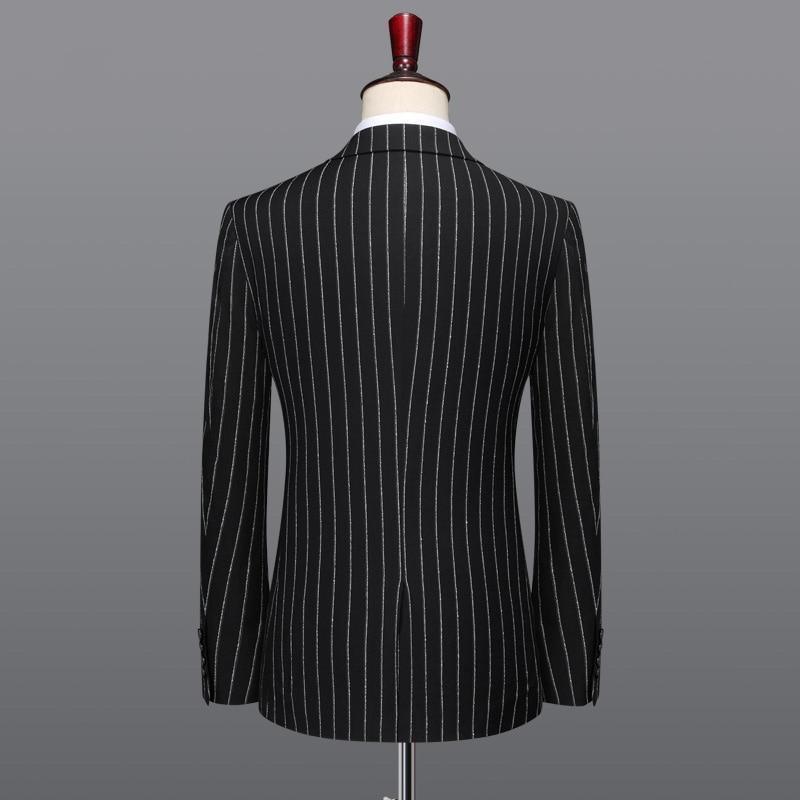 Deal Striker Pinstripes Three Piece Suit