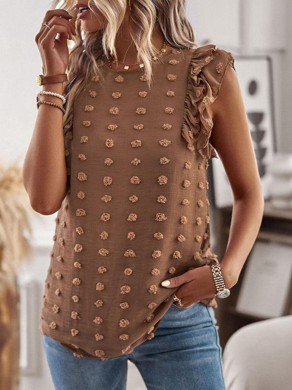 Fashionable Sleeveless Women Top