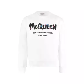 Felpa con logo Alexander McQueen