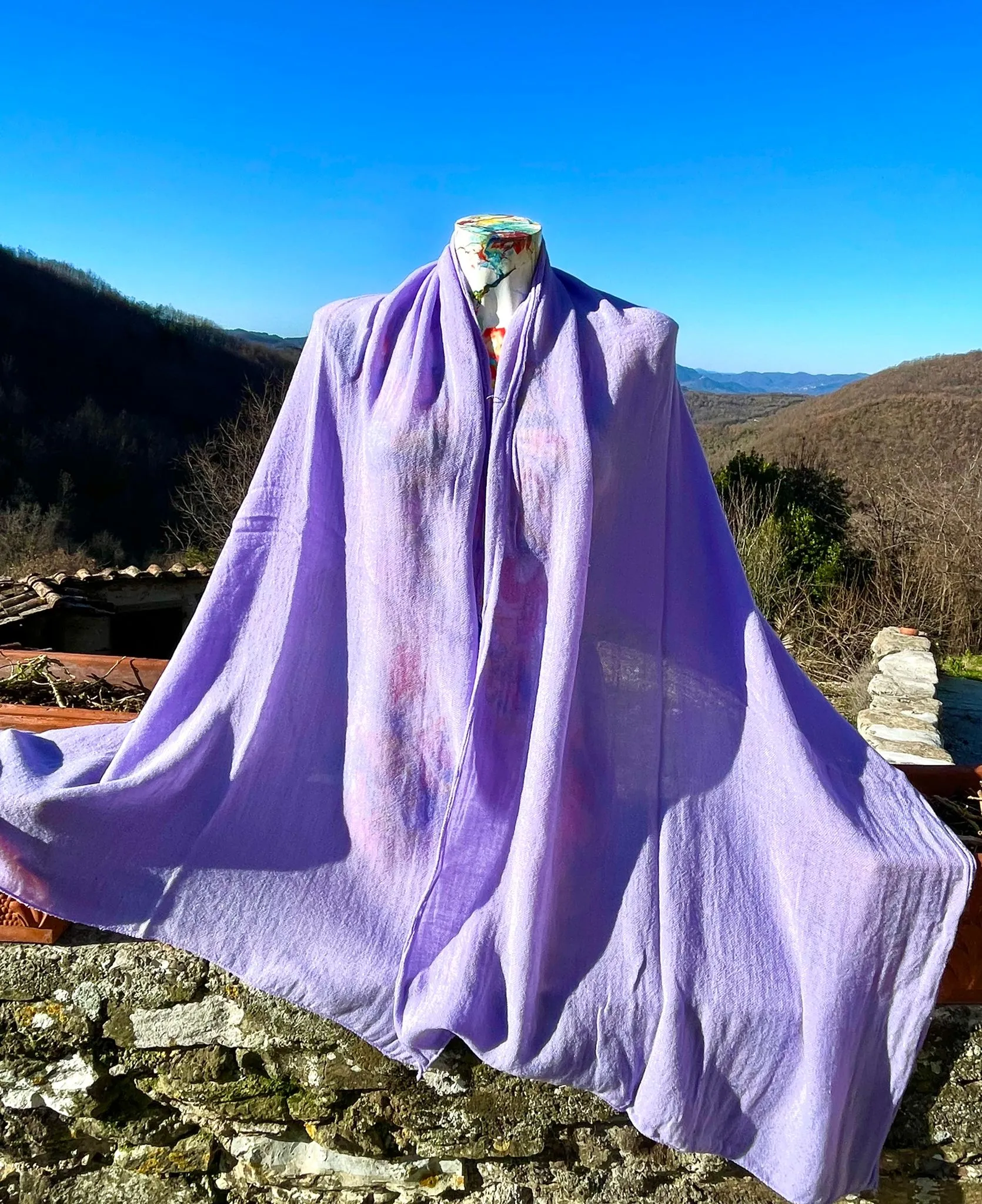 Finely Spun Wool Shawls