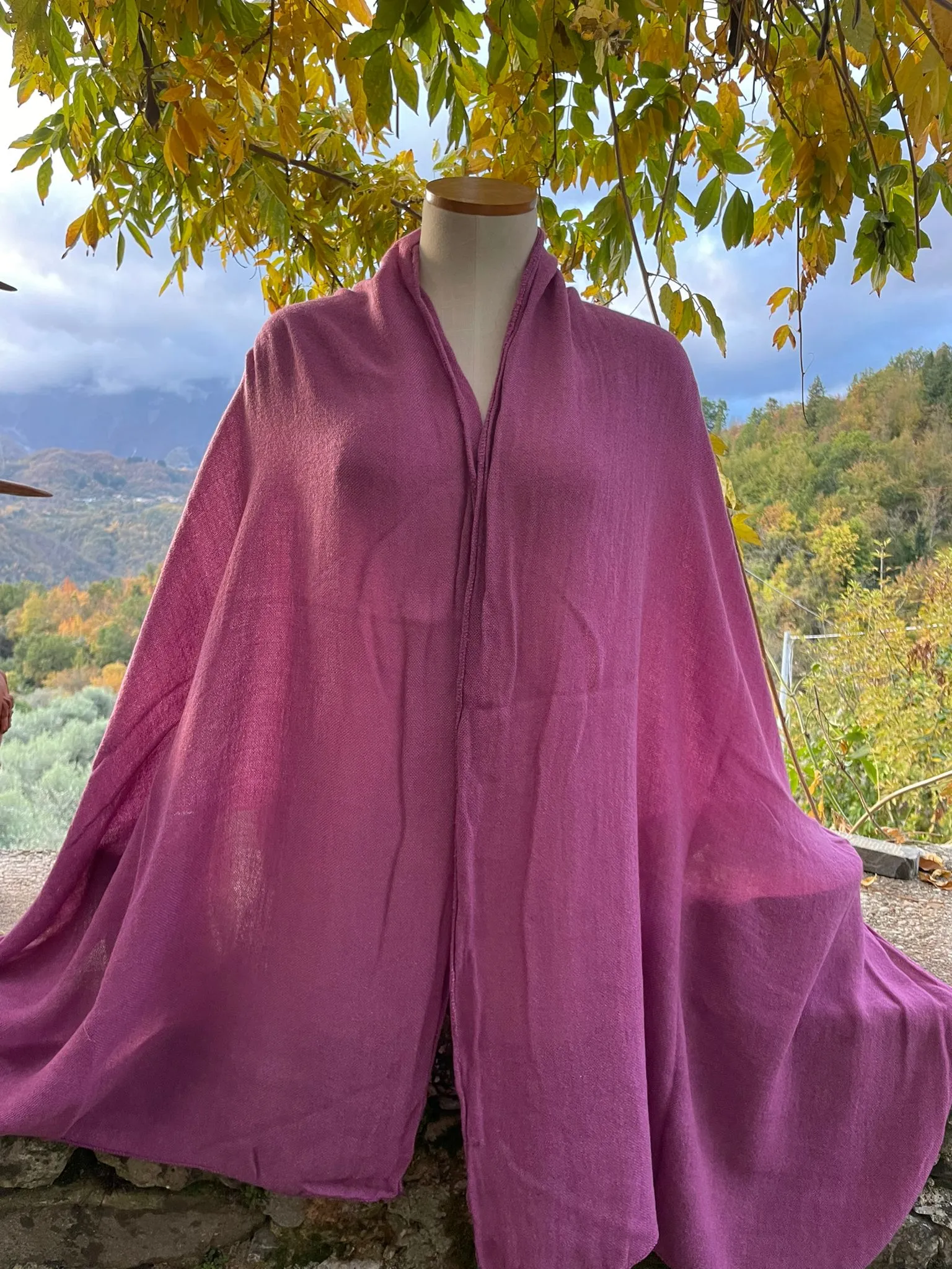 Finely Spun Wool Shawls