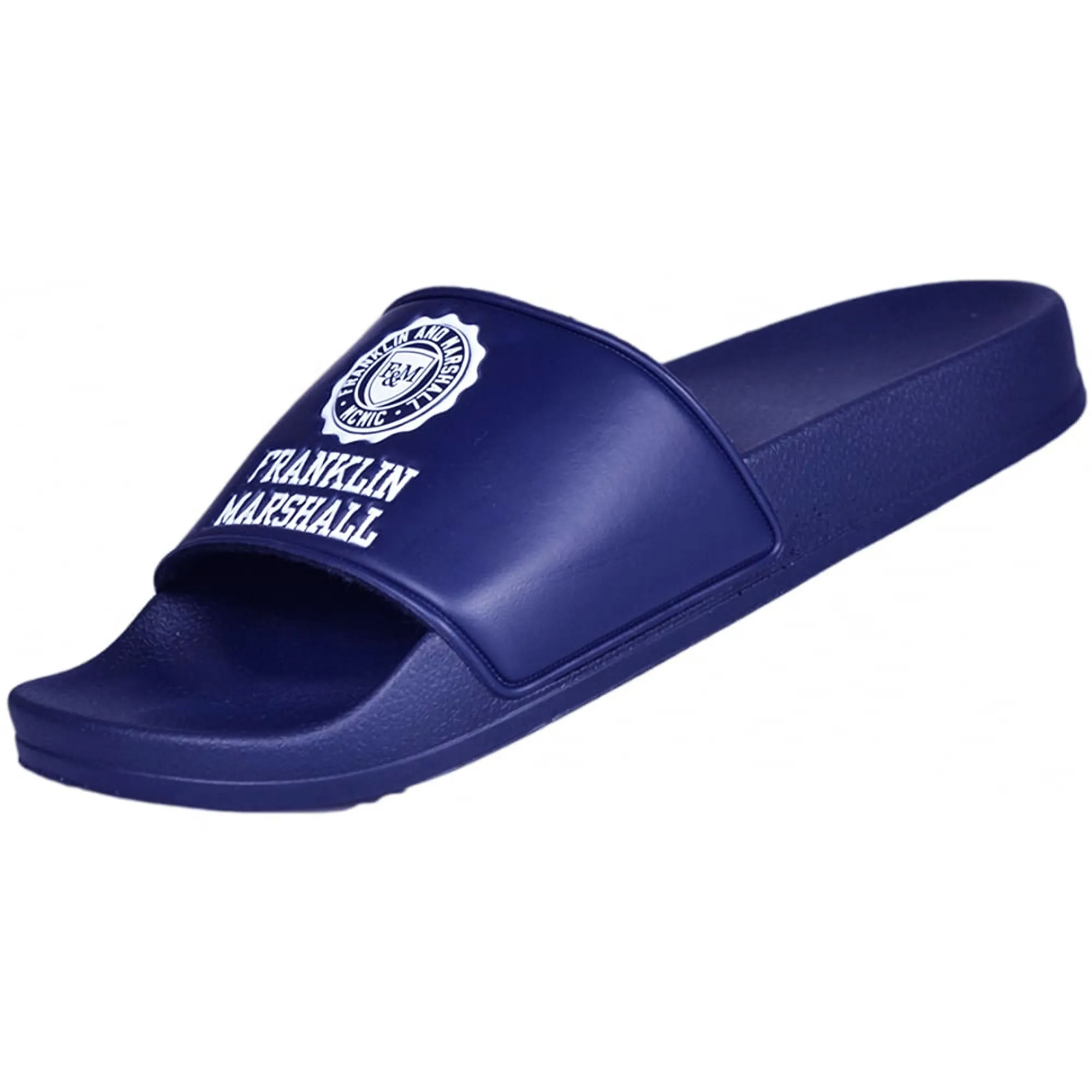 Franklin & Marshall Footwear Slip On Sliders Bluette