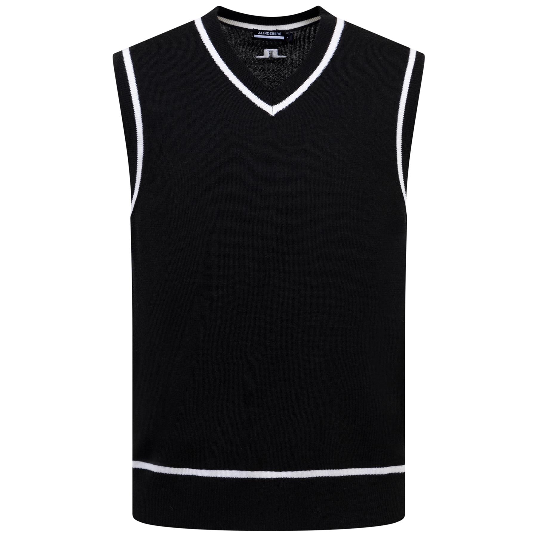 Fraser Knitted Vest Black - W23