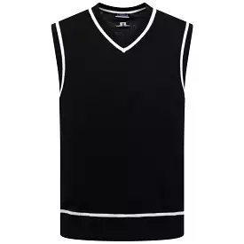 Fraser Knitted Vest Black - W23