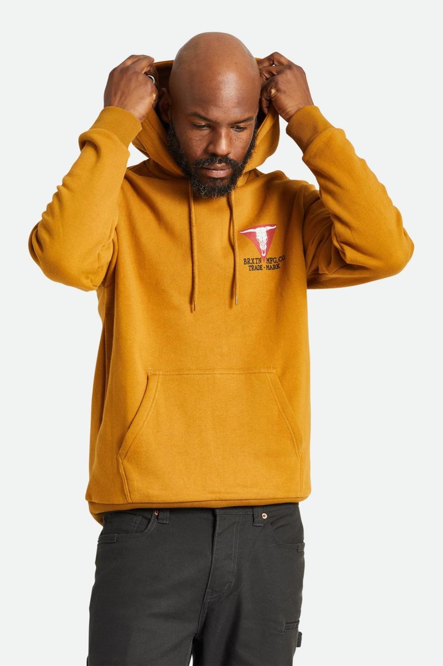 Galveston Fleece Hood - Golden Brown