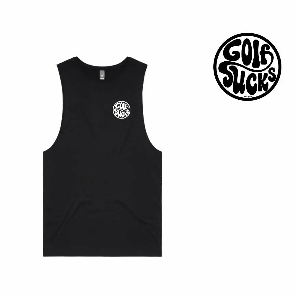 Golf Sucks Retro Tank