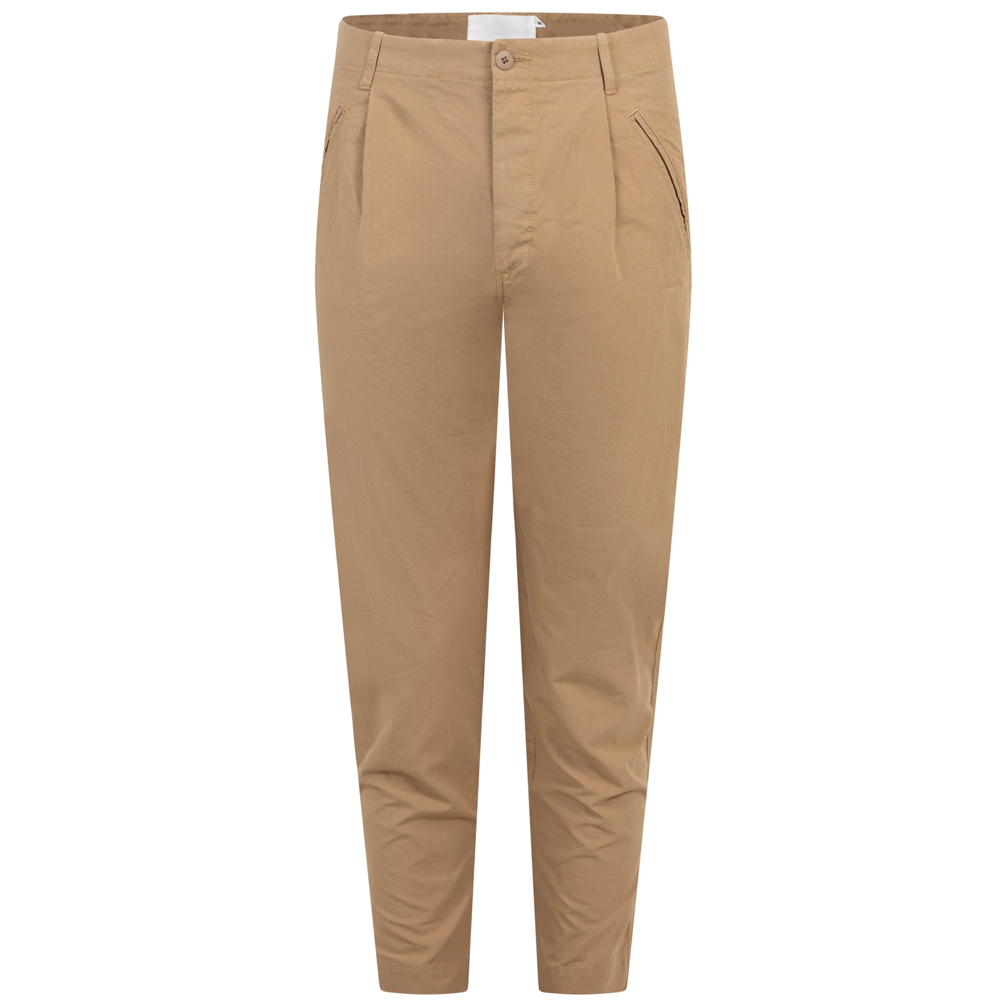 Good Walk Drawcord Chino Trousers Tan - SS24