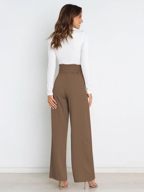 High Waist Wide Leg Women Pants