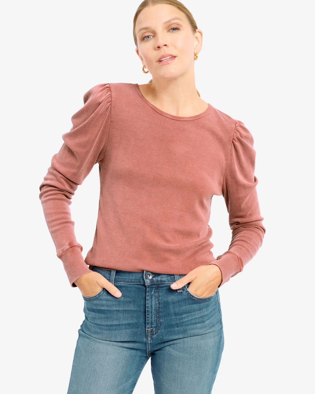 Ingrid Classic Layering Knit Long Sleeve Tee