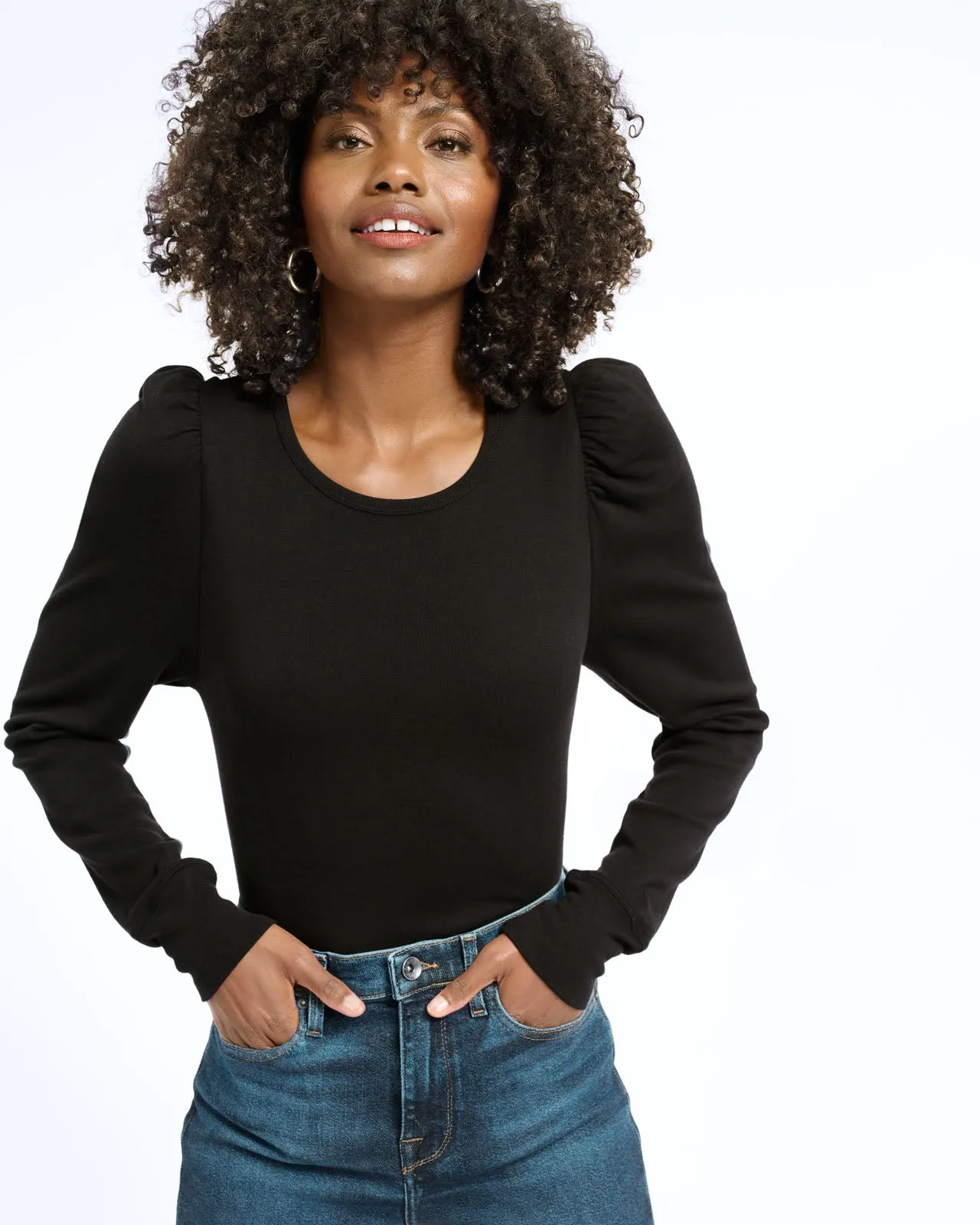 Ingrid Classic Layering Knit Long Sleeve Tee