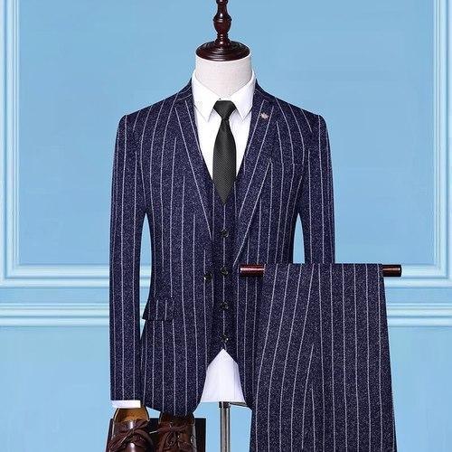 Jojo Style Pinstripes Business Suit