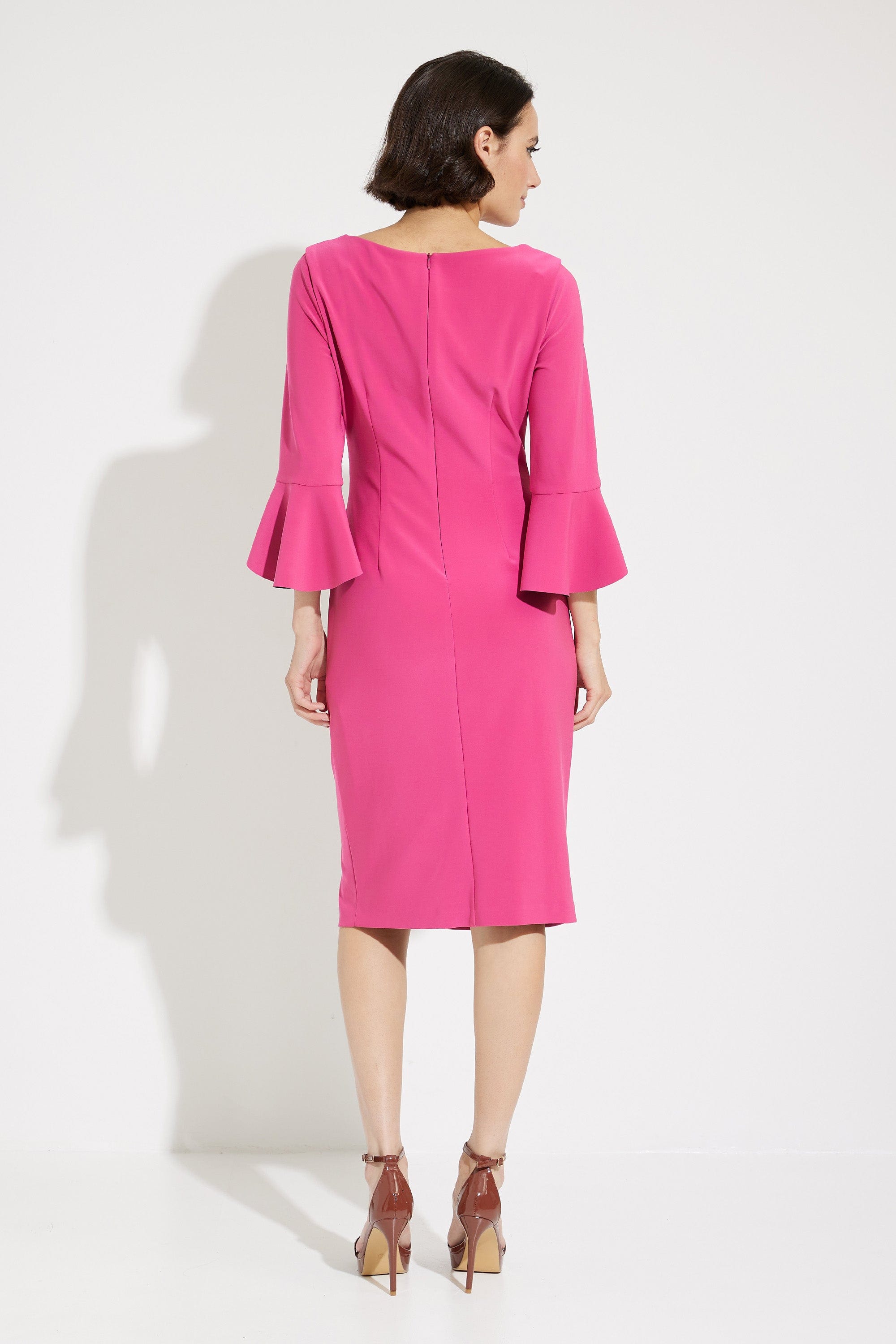 Joseph Ribkoff Bell Sleeve Sheath Dress  231740