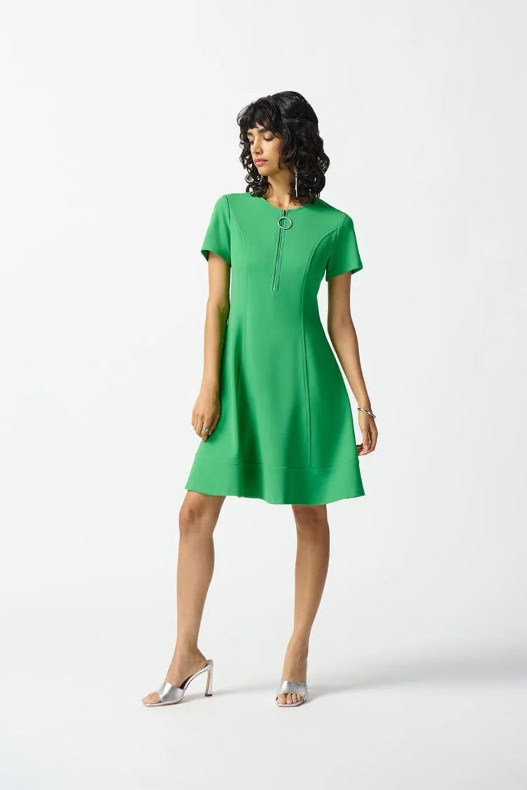 Joseph Ribkoff Scuba Crepe Fit and Flare Dress - 242031