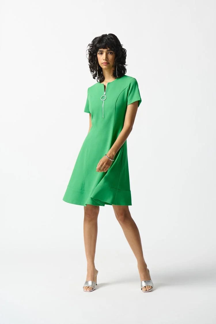 Joseph Ribkoff Scuba Crepe Fit and Flare Dress - 242031