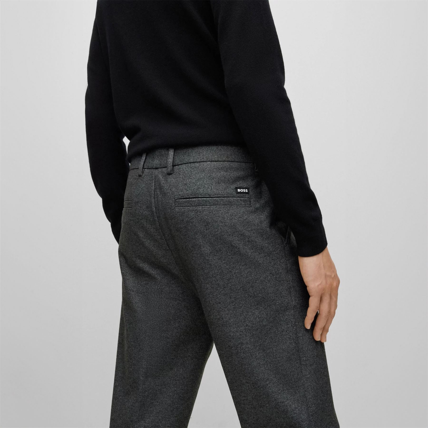 Kane-L Regular Fit Trousers Dark Grey - W23