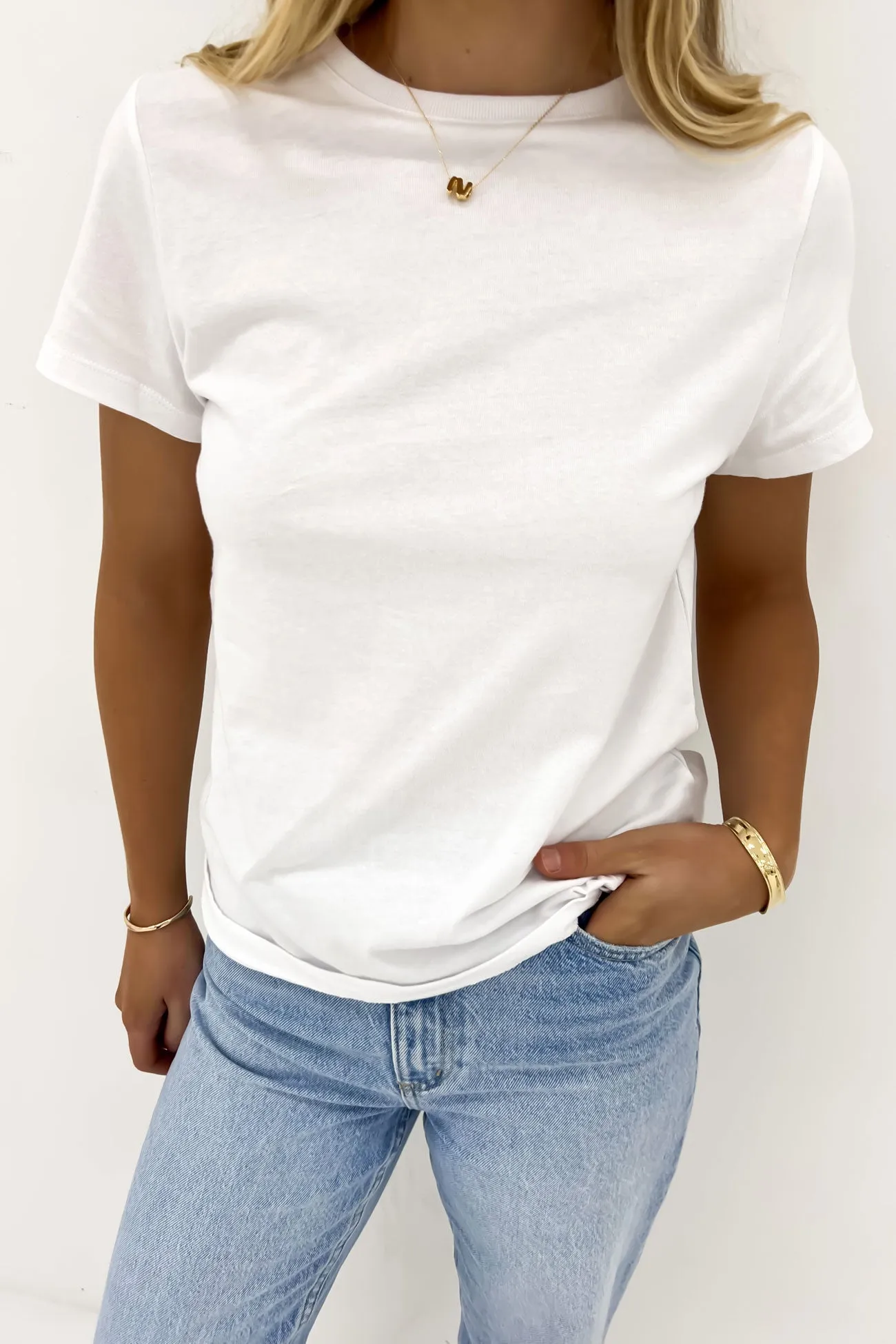 Layering Tee White