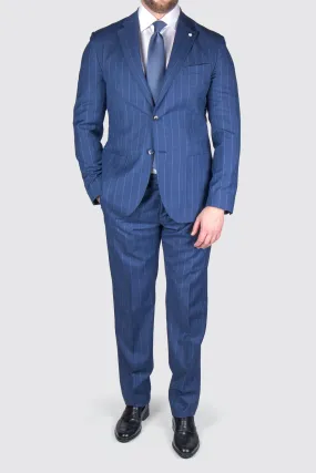 L.B.M. 1911 Wool Suit Blue