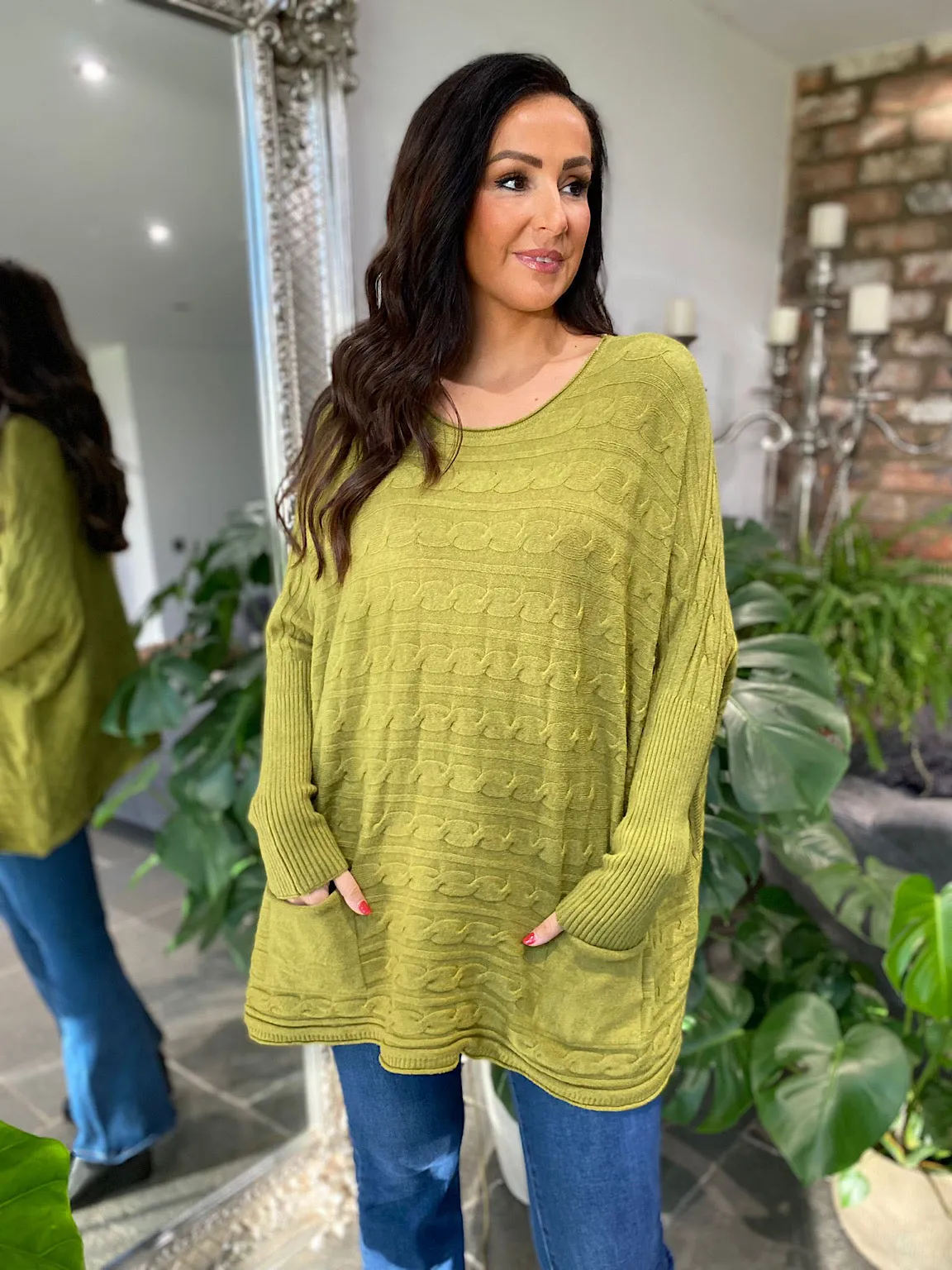 Lime Premium Knit Beatrice