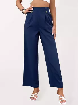 Linen Loose Wide Leg Women Pants