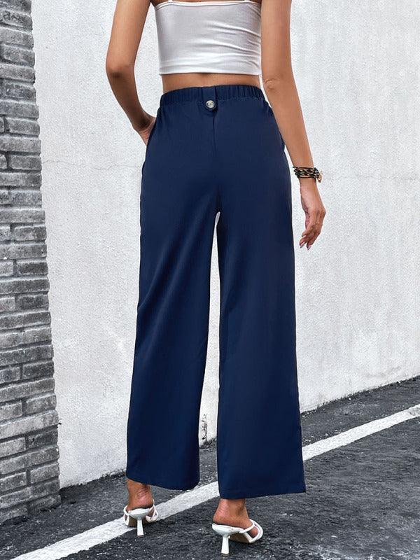 Linen Loose Wide Leg Women Pants