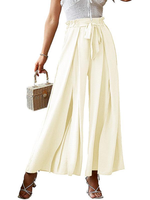 Loose Pleated Wide Leg Women pants