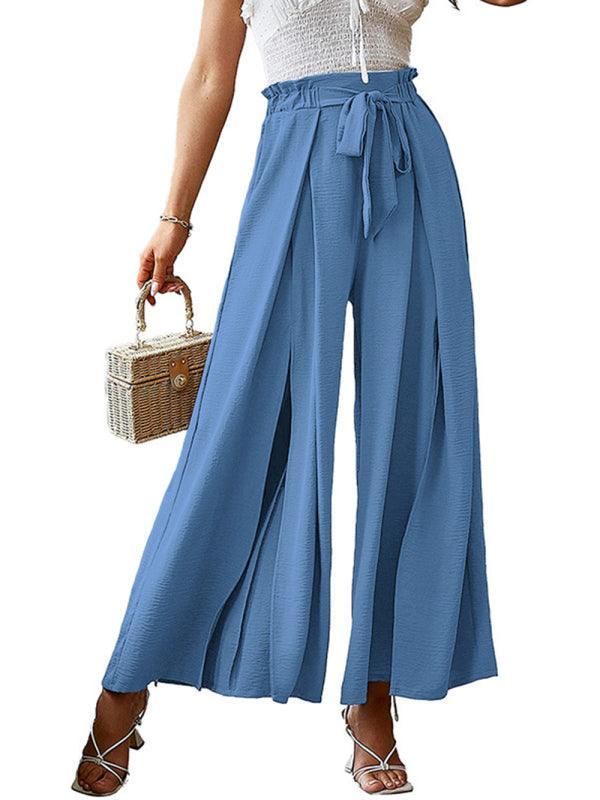 Loose Pleated Wide Leg Women pants