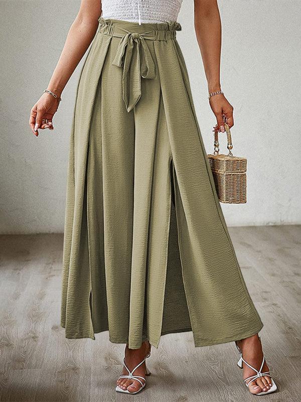 Loose Pleated Wide Leg Women pants