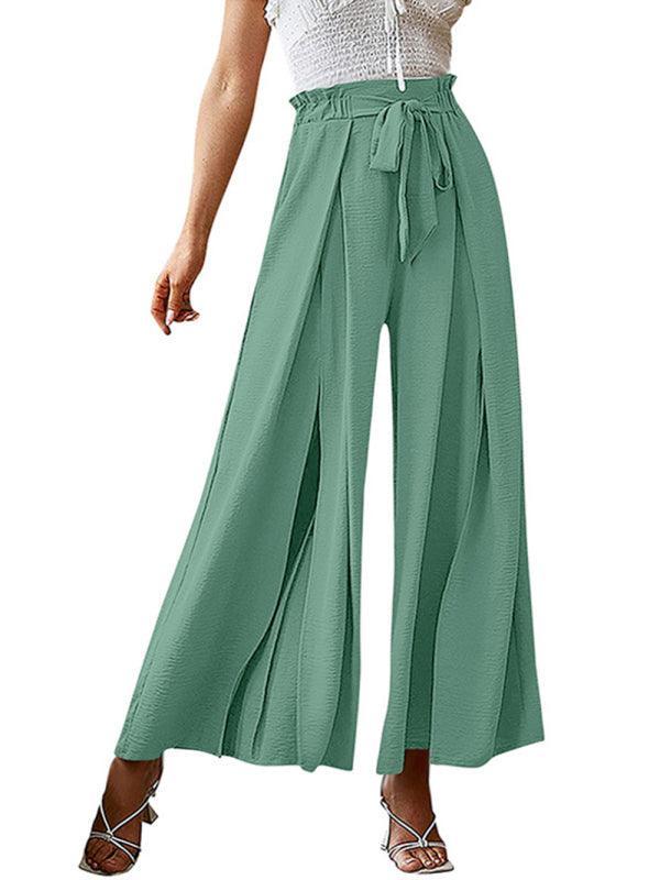 Loose Pleated Wide Leg Women pants