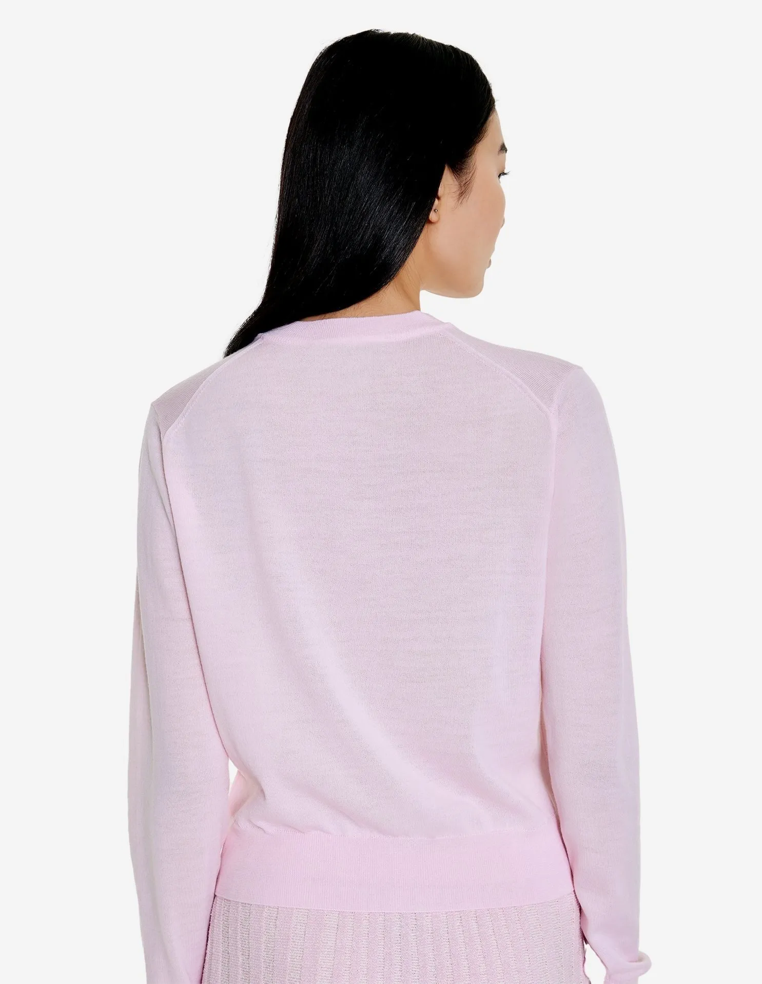 MAISON KITSUNE  |Casual Style Wool Long Sleeves Plain Party Style