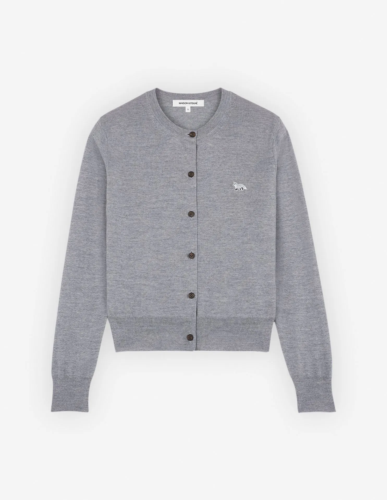 MAISON KITSUNE  |Casual Style Wool Long Sleeves Plain Party Style