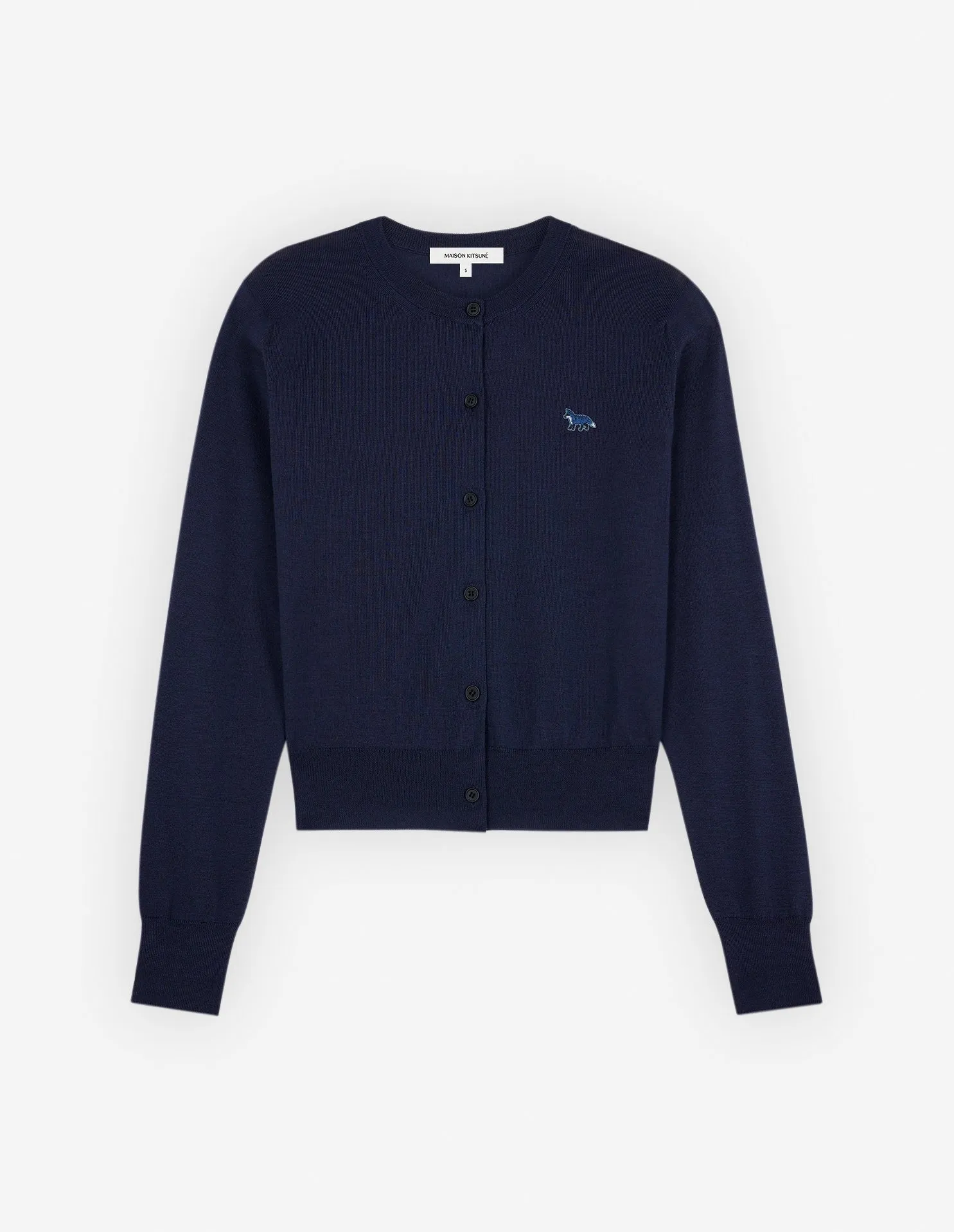 MAISON KITSUNE  |Casual Style Wool Long Sleeves Plain Party Style