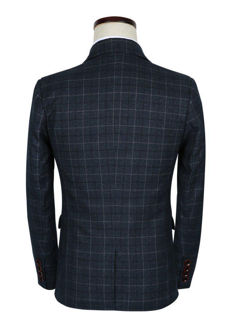 McCartney Three Piece Plaid Suit