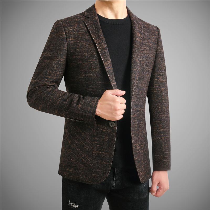 Men Blazer - Marl Vintage Blazer