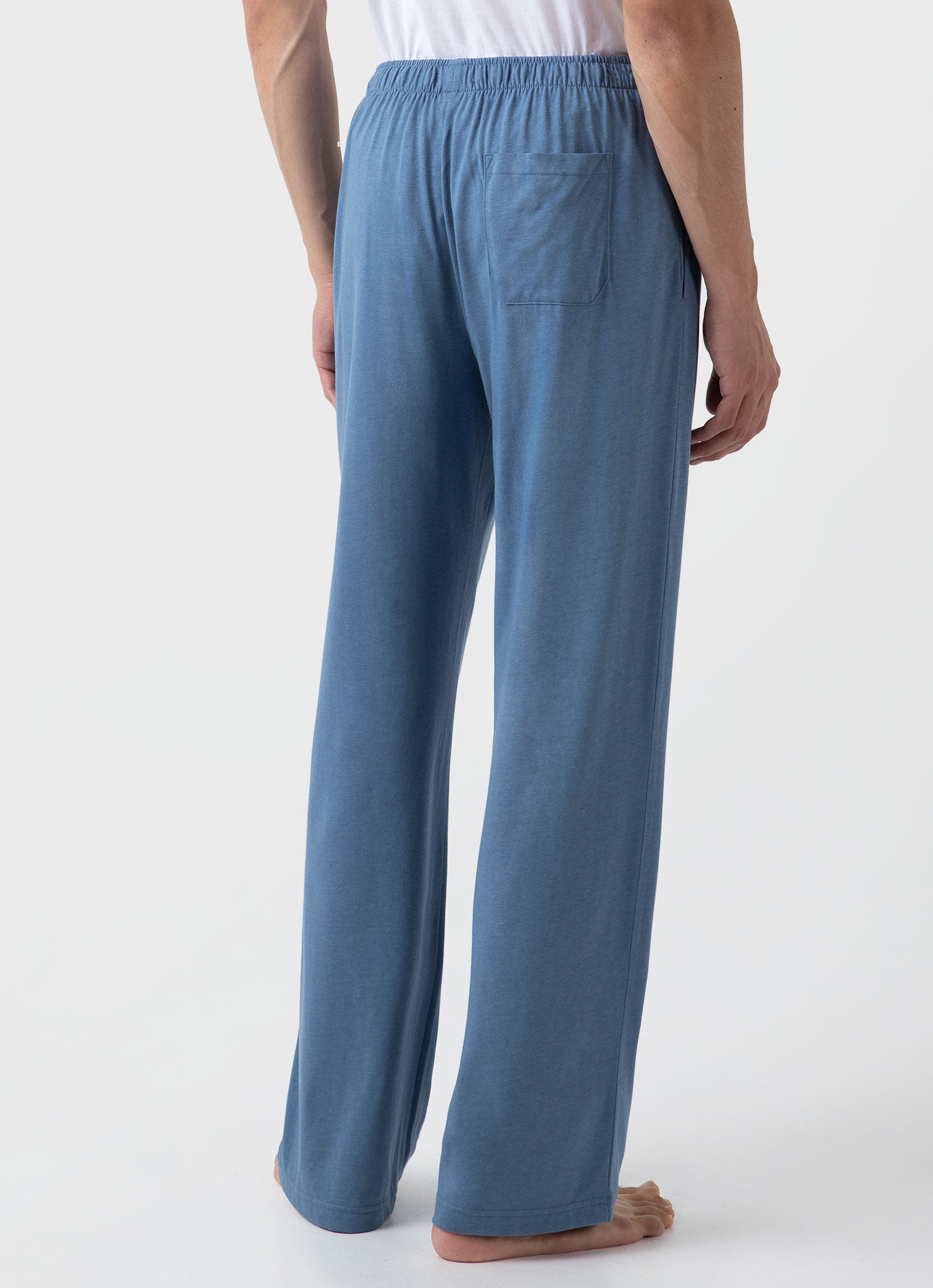 Men's Cotton Modal Lounge Pant in Bluestone